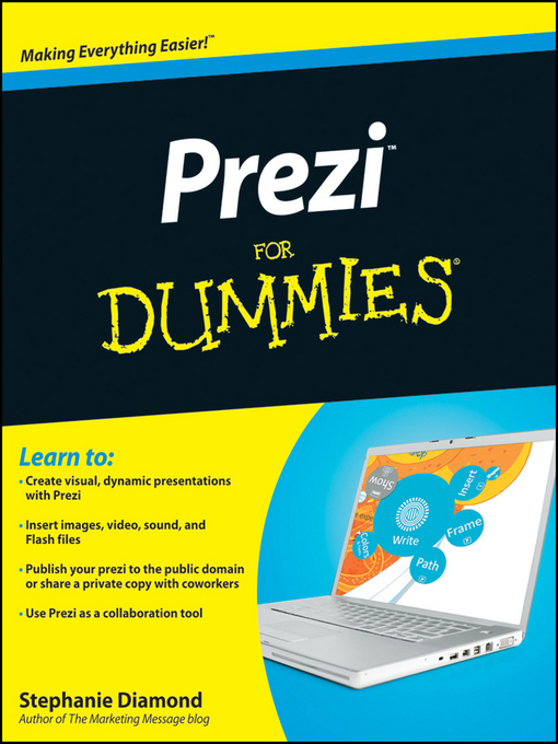 Title details for Prezi For Dummies by Stephanie Diamond - Available